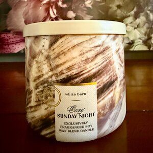 NEW COZY SUNDAY NIGHT 3-Wick 14.5 oz Candle by Bath & Body Works